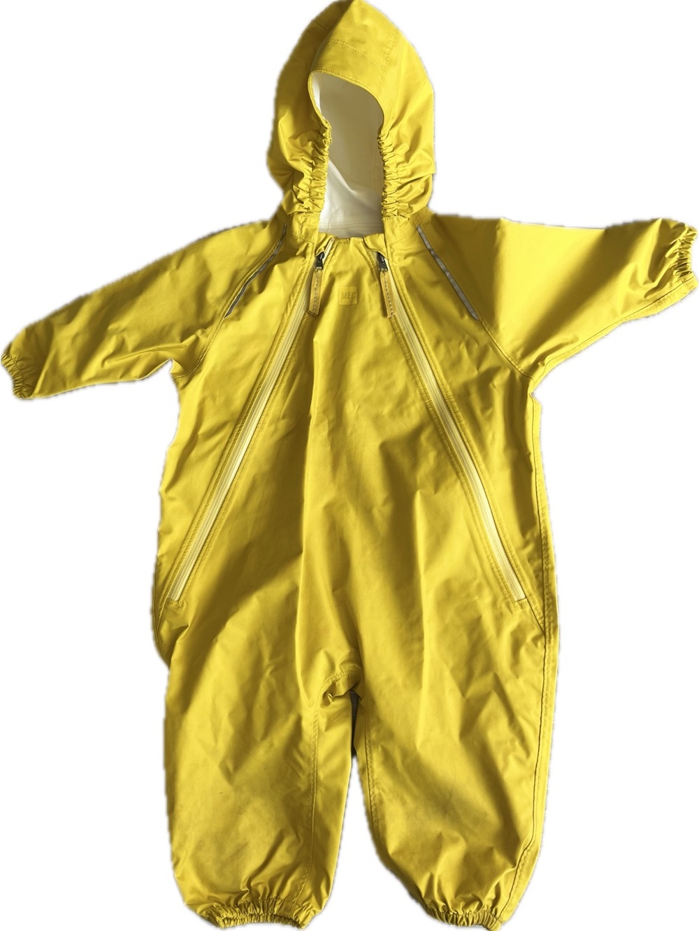 MEC Heritage Newt Waterproof Rain Suit 12M Yukon Gold Yellow